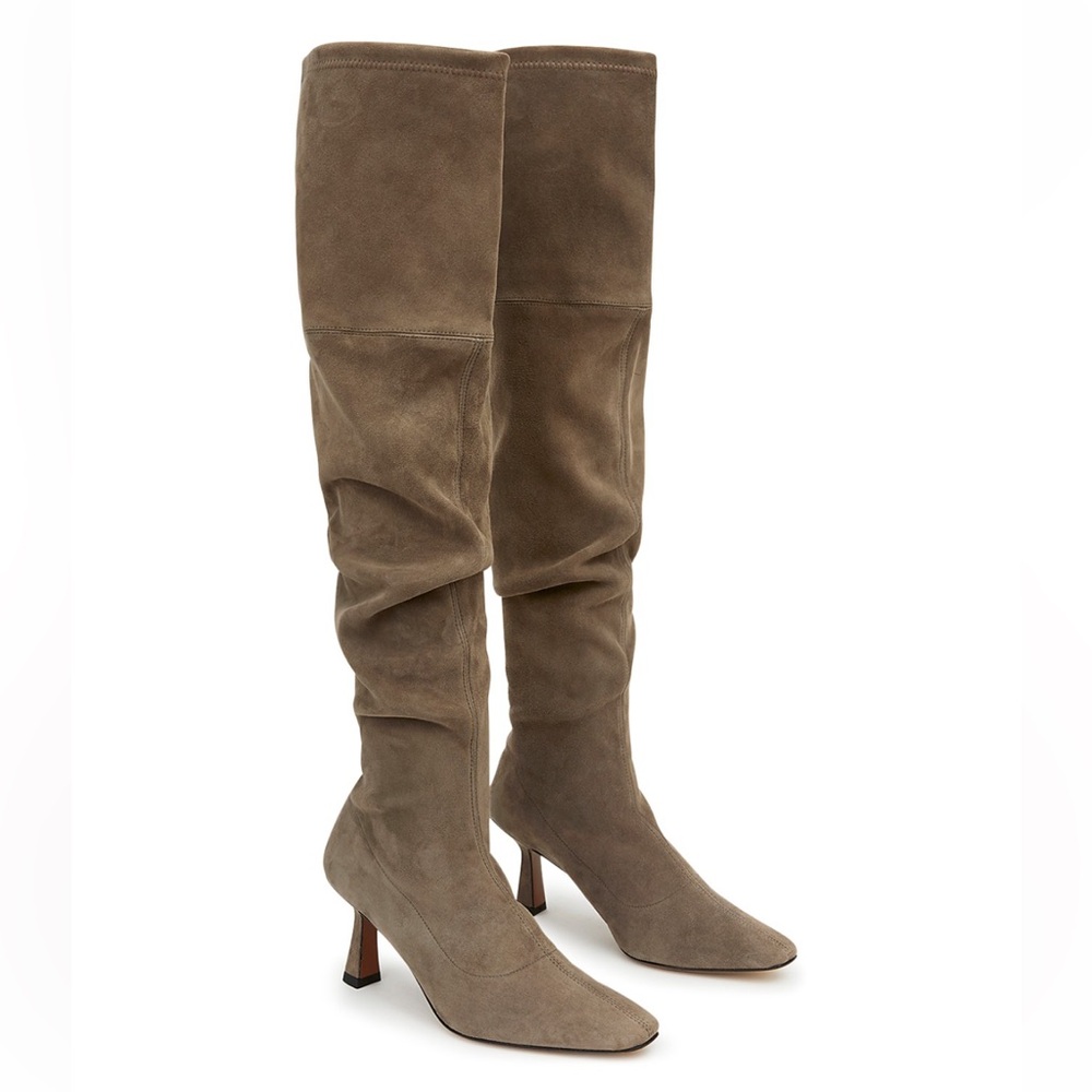 Lafayette Pia Boots in Portobello Suede Stretch